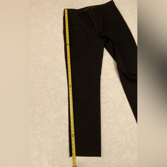 Banana Republic slim fit black cotton dress pants, 32x32 - Picture 4 of 7